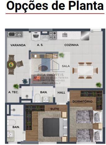 Apartamento à venda com 2 quartos, 60m² - Foto 20