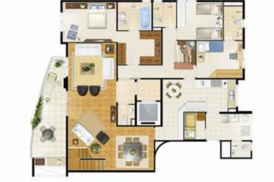 Apartamento à venda com 3 quartos, 170m² - Foto 6