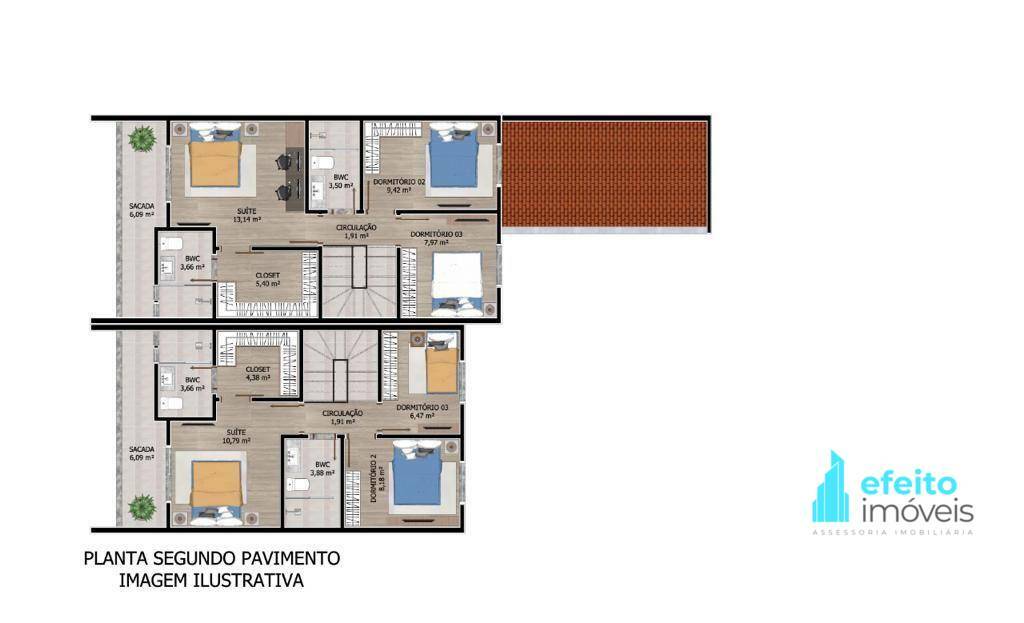 Sobrado à venda com 3 quartos, 166m² - Foto 23