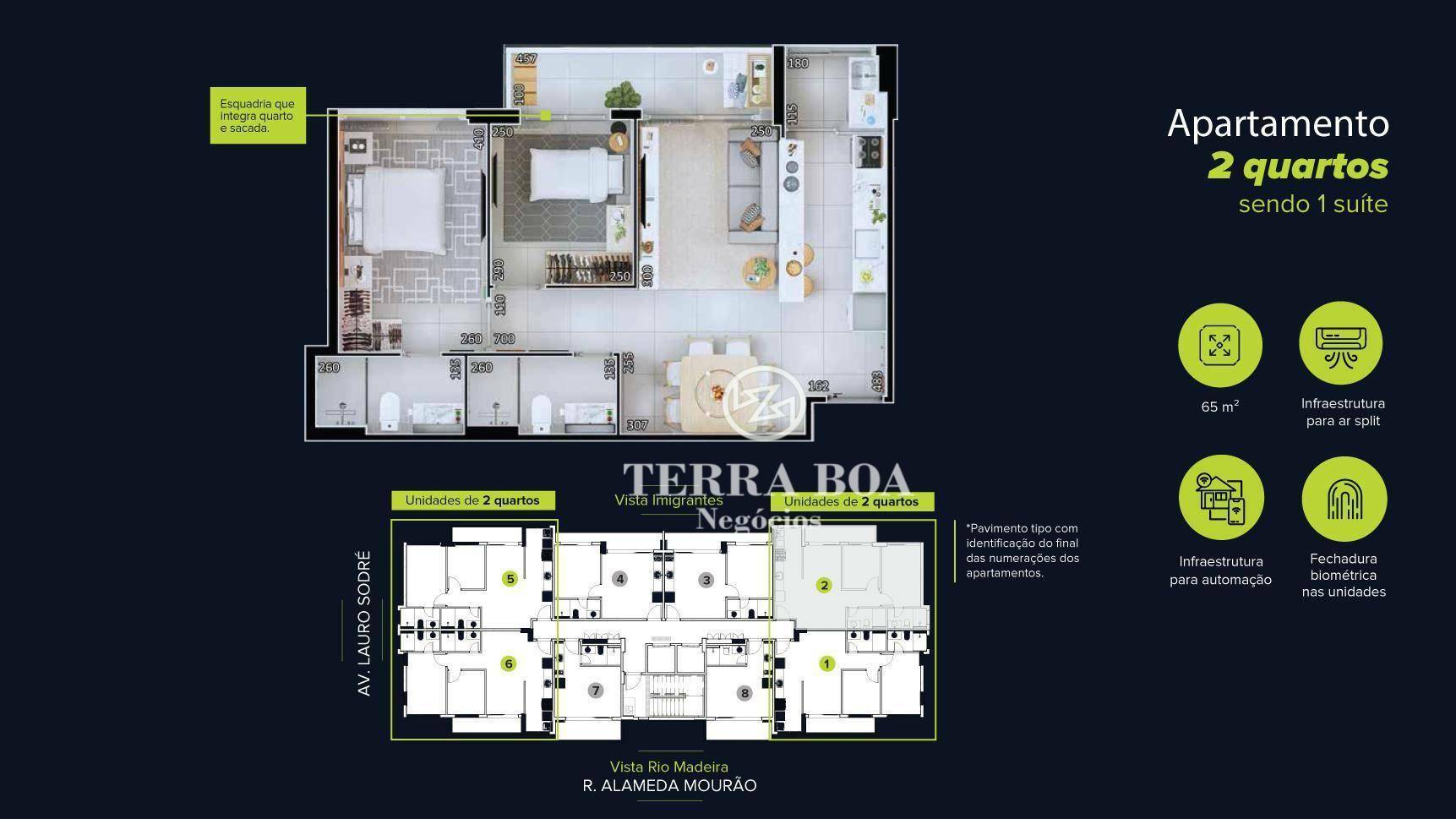 Apartamento à venda com 2 quartos, 65m² - Foto 19