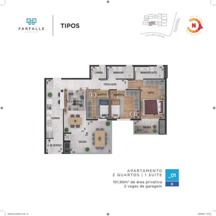 Apartamento à venda com 3 quartos, 103m² - Foto 36