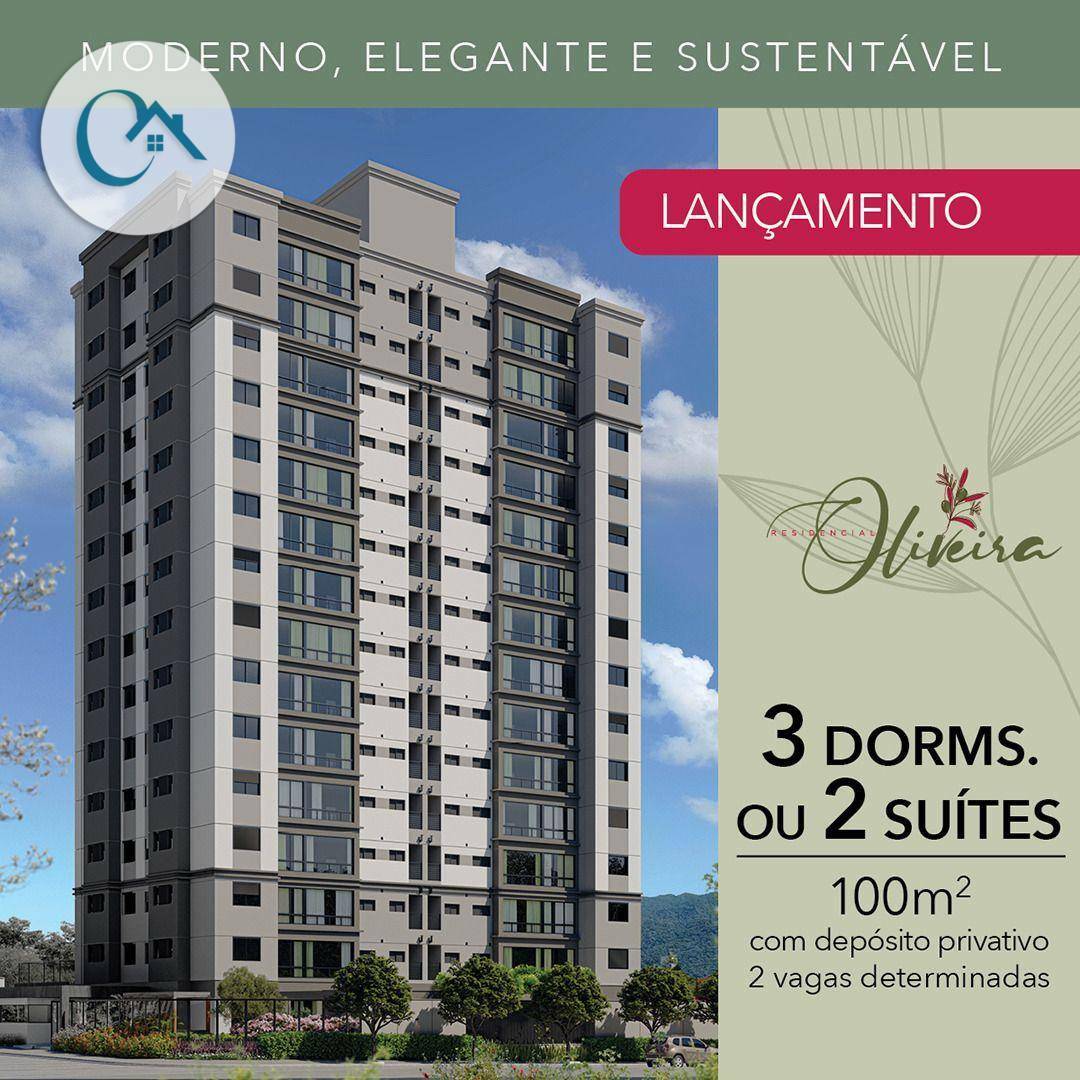 Apartamento à venda com 3 quartos, 100m² - Foto 2