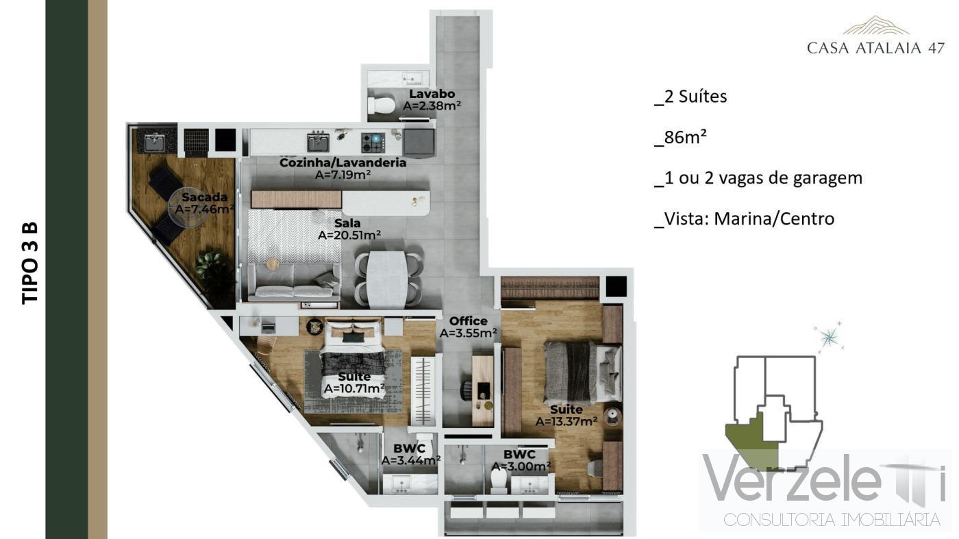 Apartamento à venda com 3 quartos, 125m² - Foto 32