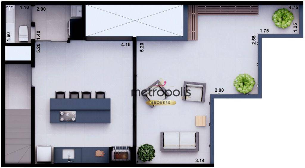 Cobertura à venda com 3 quartos, 114m² - Foto 13