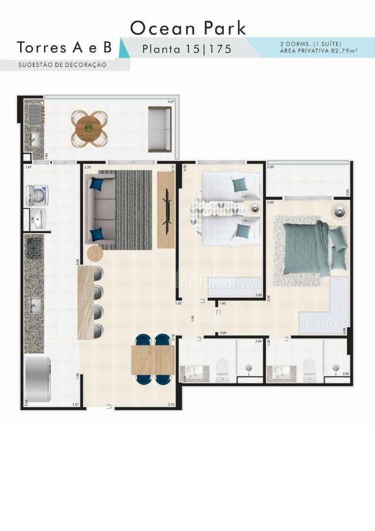 Apartamento à venda com 2 quartos, 102m² - Foto 50