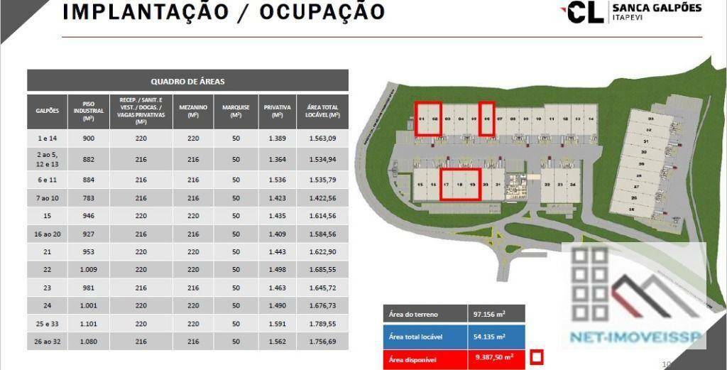 Depósito-Galpão-Armazém para alugar, 9387m² - Foto 3