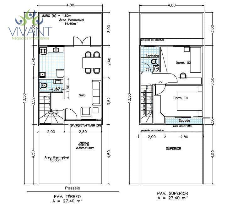 Sobrado à venda com 2 quartos, 57m² - Foto 13