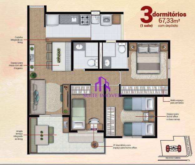 Apartamento à venda com 2 quartos, 71m² - Foto 14