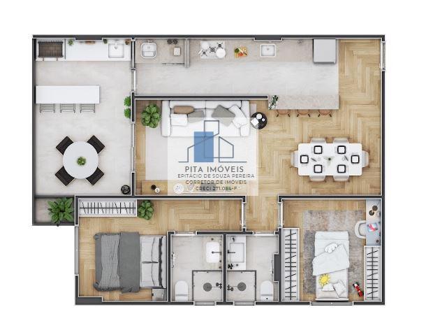 Apartamento à venda com 2 quartos, 65m² - Foto 15