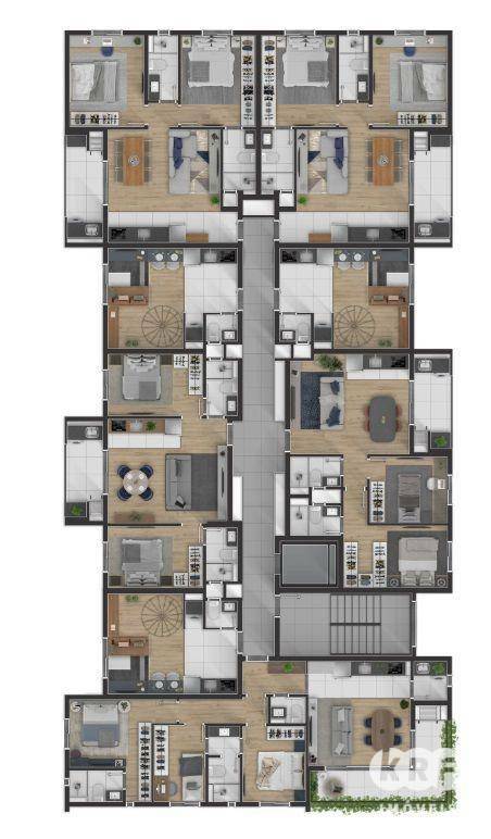 Apartamento à venda com 2 quartos, 62m² - Foto 6