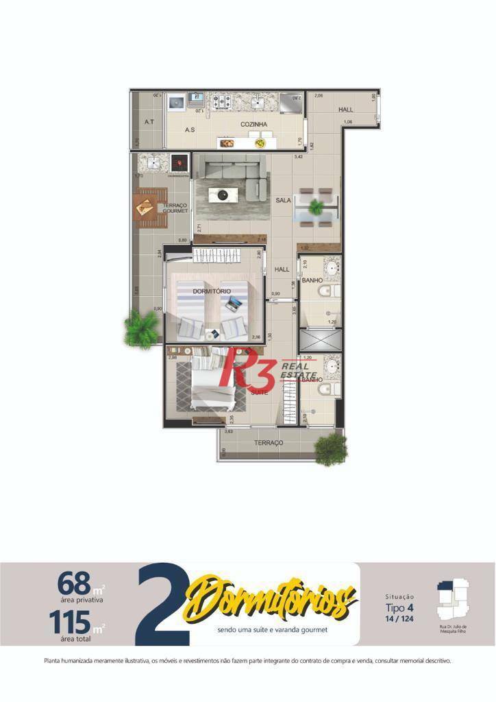 Apartamento à venda com 3 quartos, 101m² - Foto 23