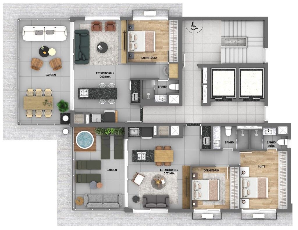 Cobertura à venda com 1 quarto, 78m² - Foto 2