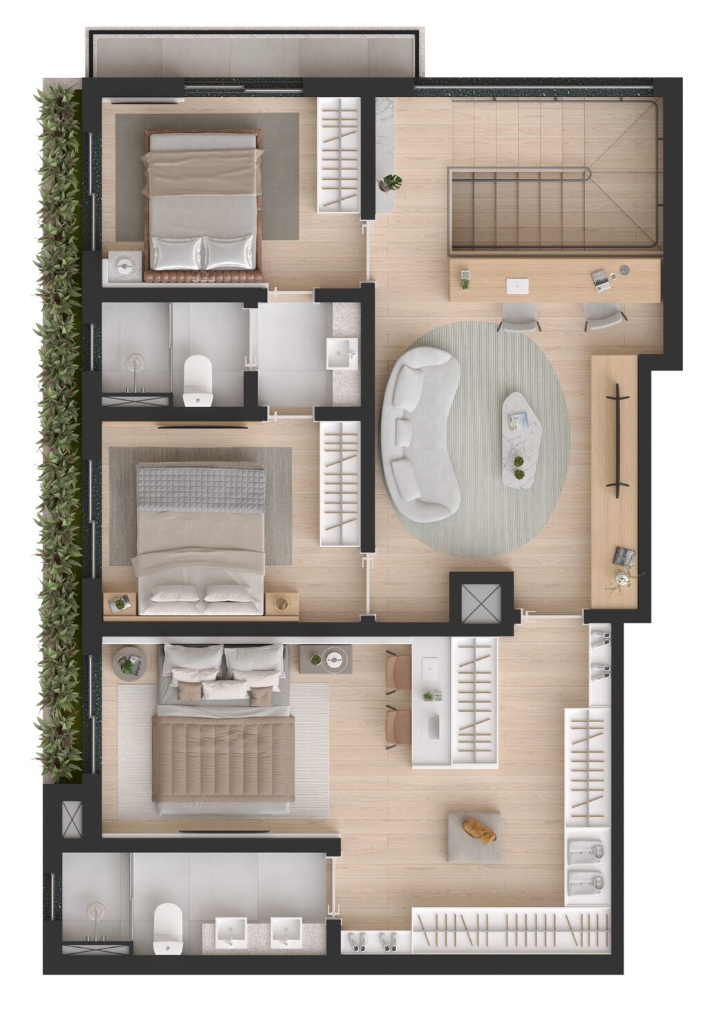 Apartamento à venda com 3 quartos, 98m² - Foto 41