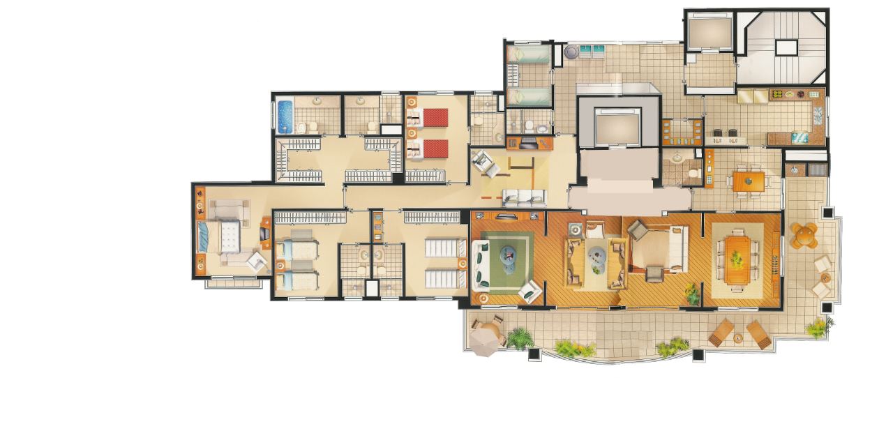 Apartamento à venda com 4 quartos, 310m² - Foto 5