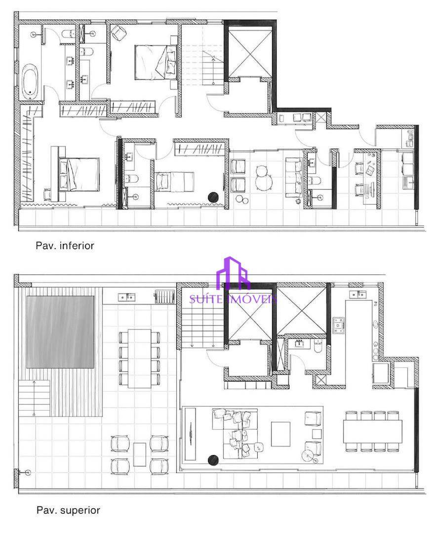 Apartamento à venda com 2 quartos, 148m² - Foto 3