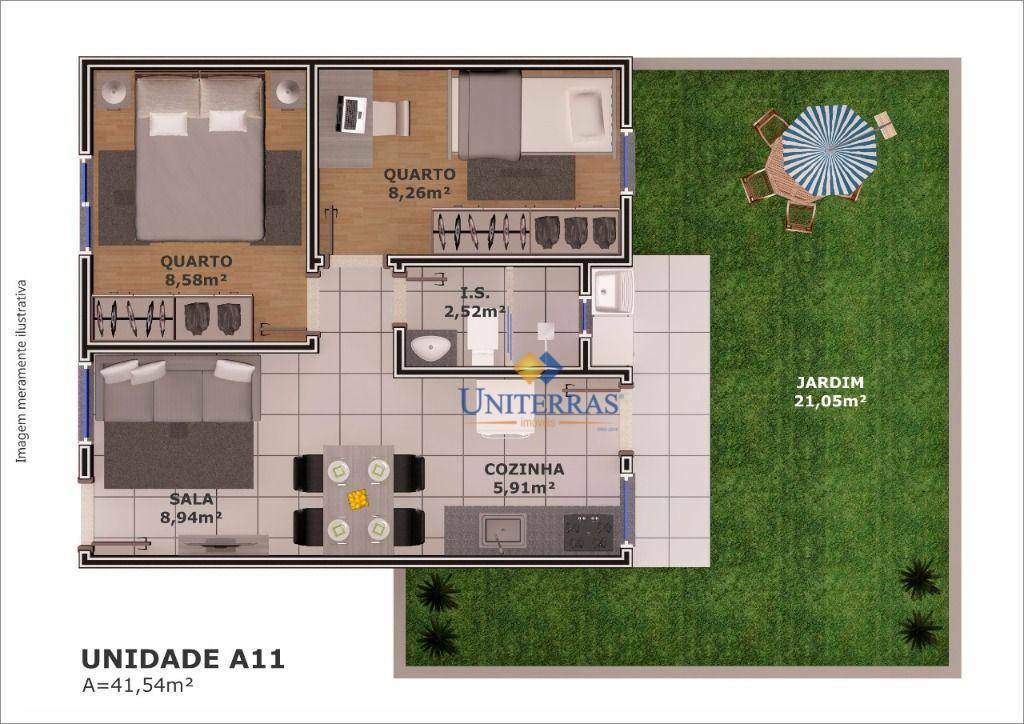 Casa à venda com 2 quartos, 43m² - Foto 20