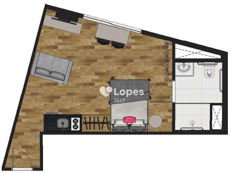 Kitnet e Studio à venda com 1 quarto, 26m² - Foto 42