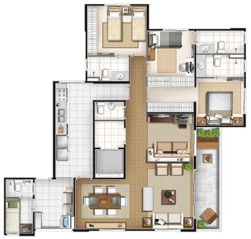 Apartamento à venda com 3 quartos, 147m² - Foto 2