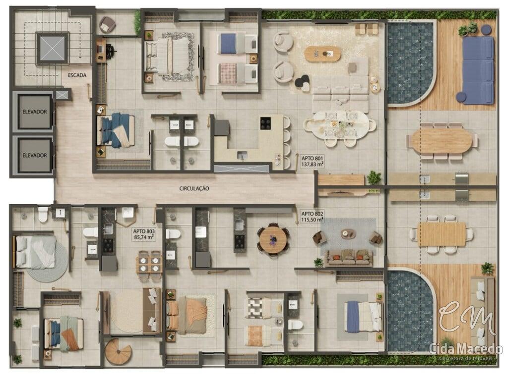 Cobertura à venda com 3 quartos, 137m² - Foto 31