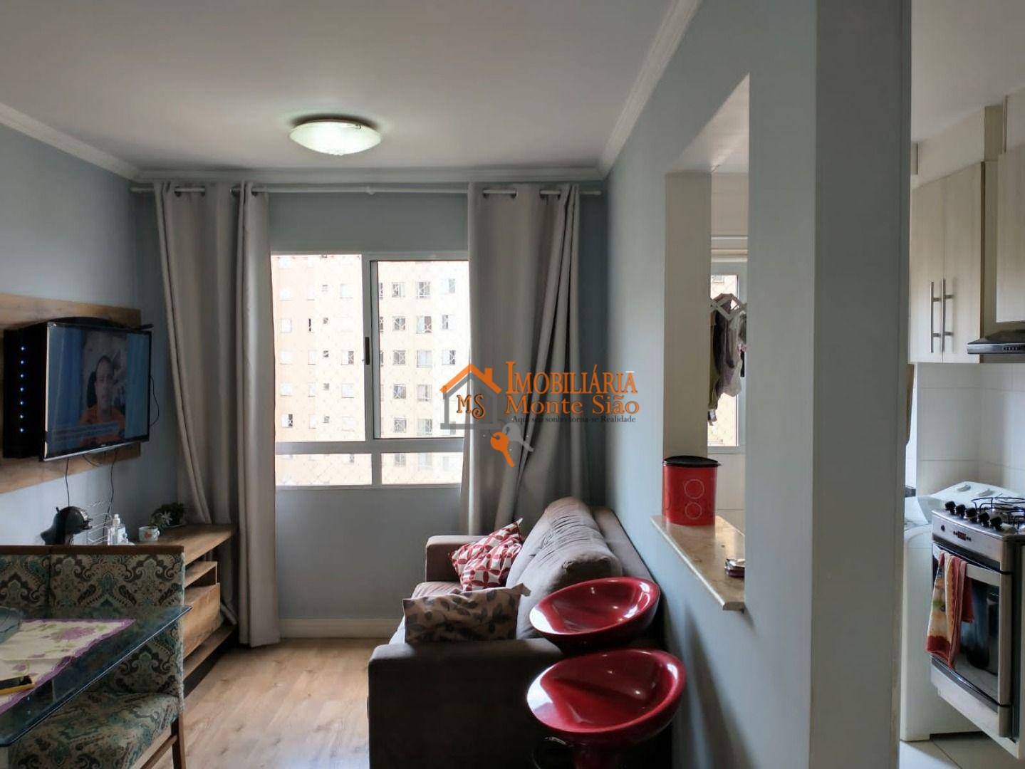 Apartamento à venda com 2 quartos, 44m² - Foto 1