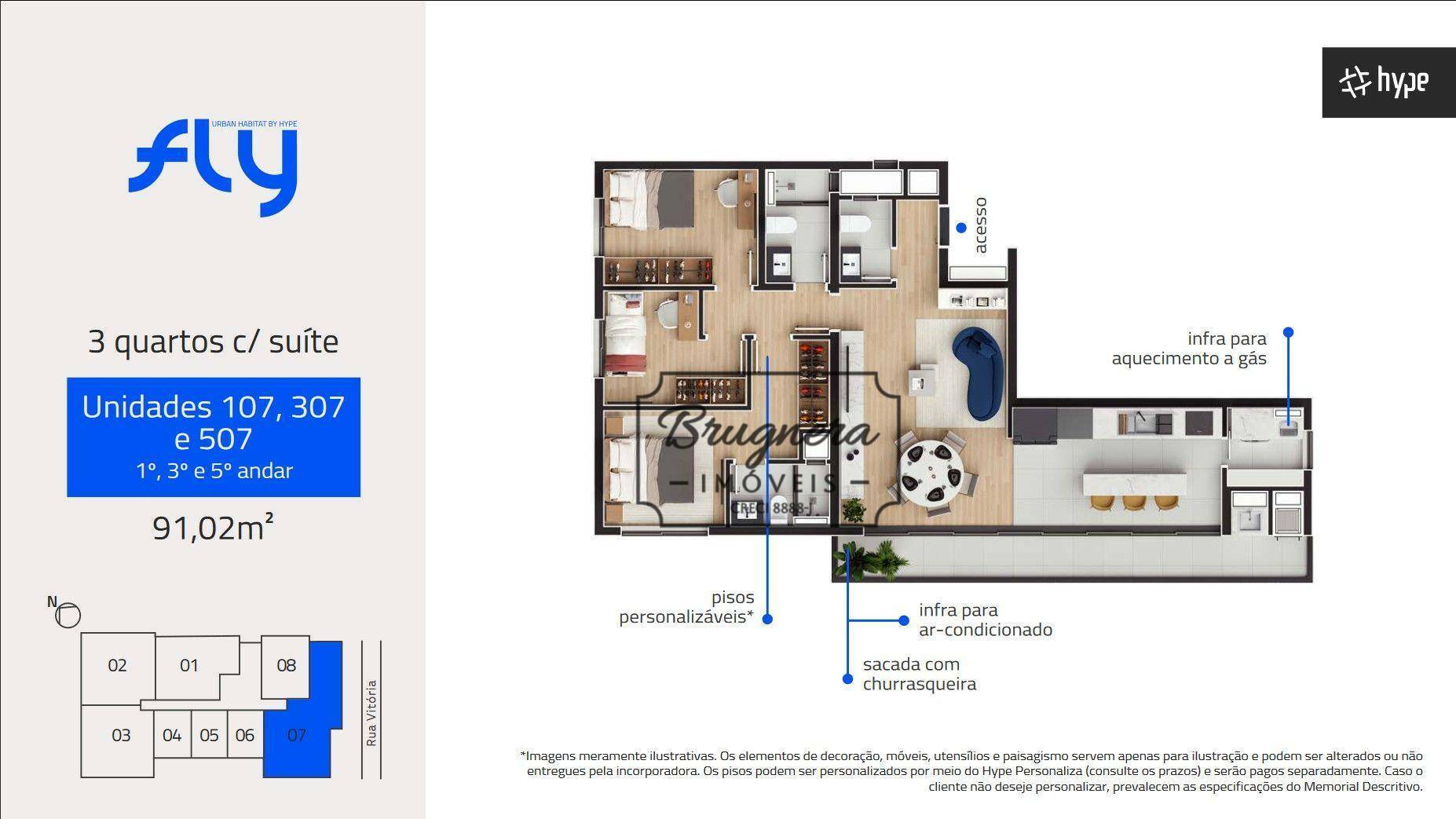 Apartamento à venda com 2 quartos, 62m² - Foto 13