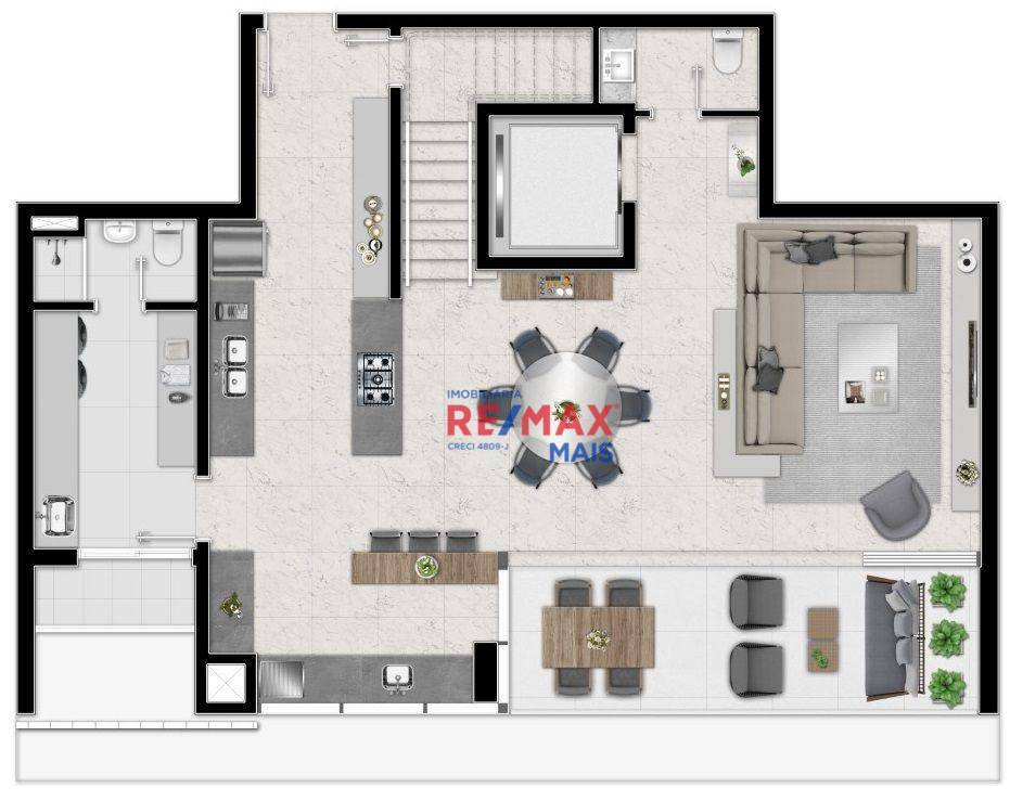 Apartamento à venda com 3 quartos, 190m² - Foto 17