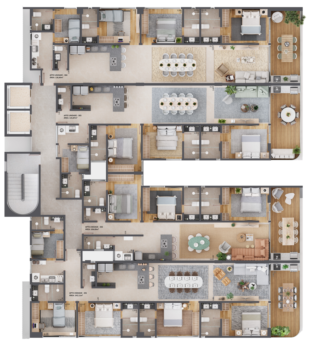 Apartamento à venda com 4 quartos, 14425m² - Foto 29