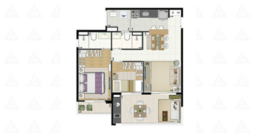 Apartamento à venda com 2 quartos, 76m² - Foto 5