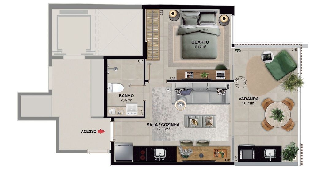 Apartamento à venda com 4 quartos, 205m² - Foto 23