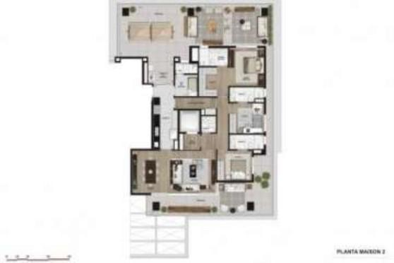 Apartamento à venda com 3 quartos, 254m² - Foto 3