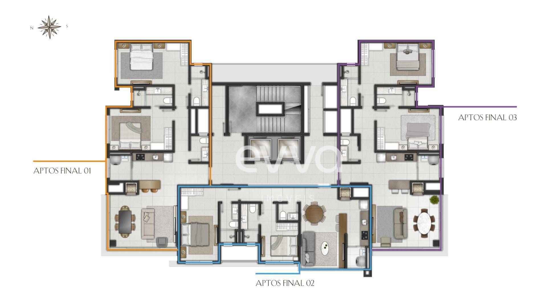 Apartamento, 2 quartos, 94 m² - Foto 46