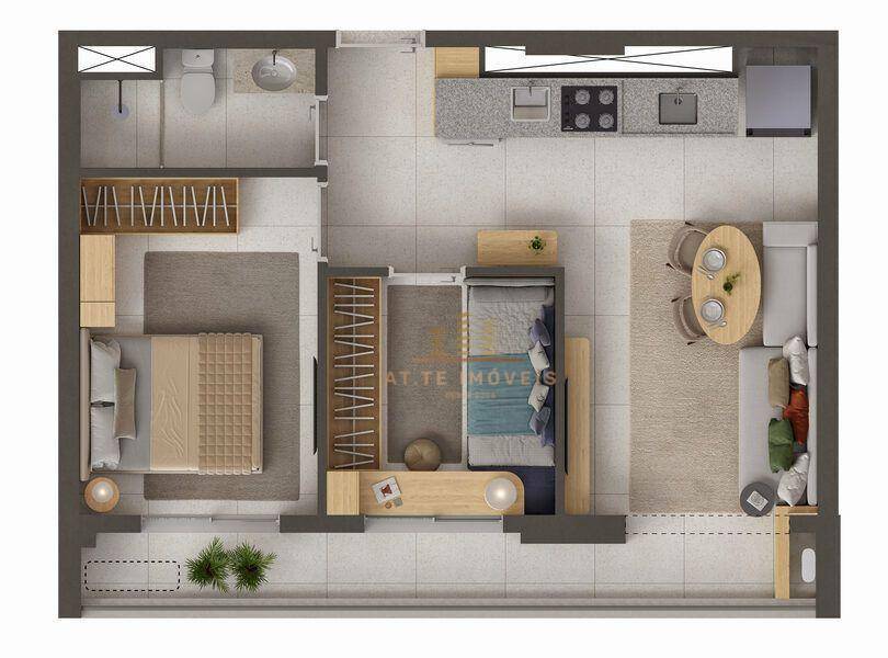 Apartamento à venda com 2 quartos, 44m² - Foto 13