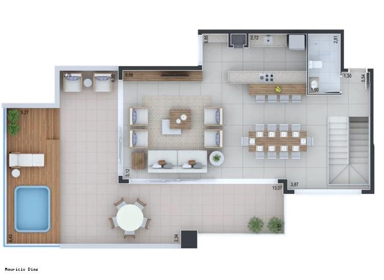 Cobertura, 3 quartos, 226 m² - Foto 22