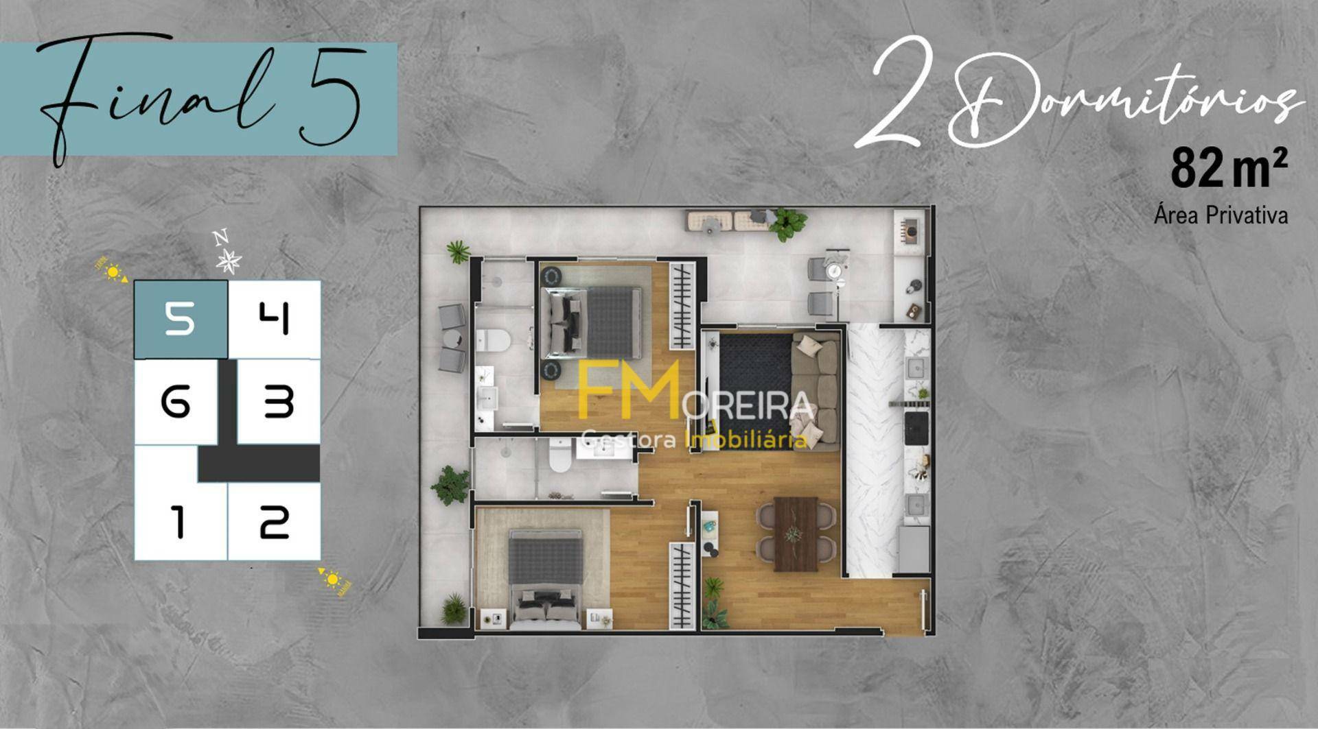 Apartamento à venda com 2 quartos, 82m² - Foto 12