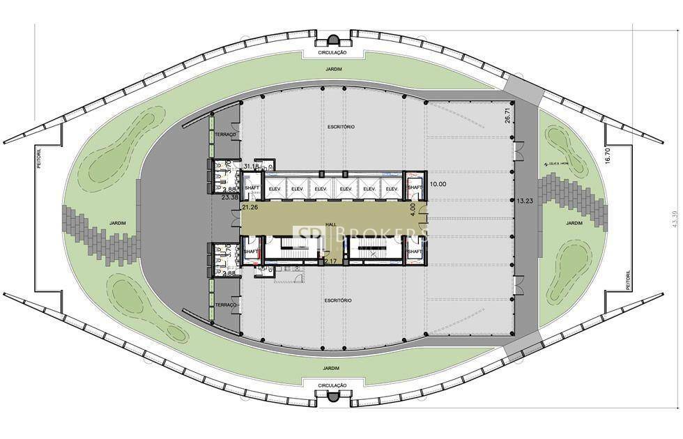 Conjunto Comercial-Sala para alugar, 635m² - Foto 6