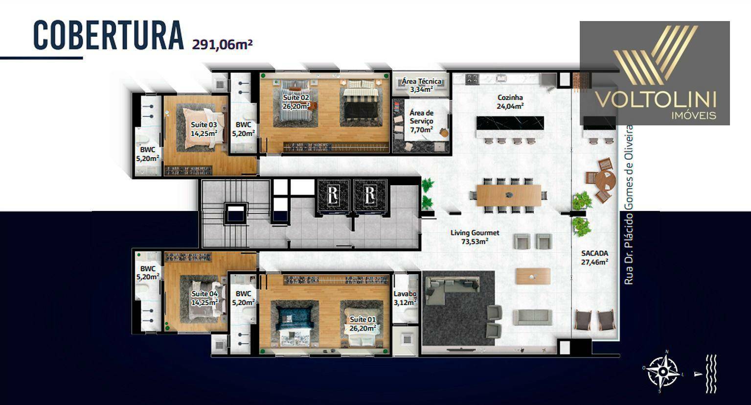 Apartamento à venda com 3 quartos, 145m² - Foto 26