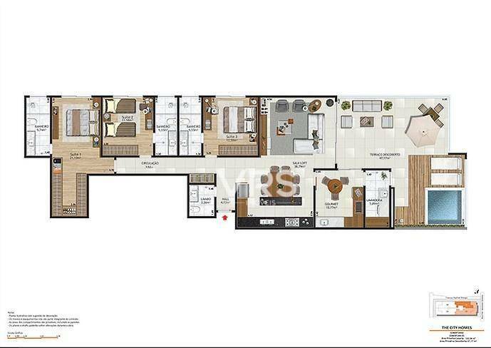 Apartamento à venda com 1 quarto, 47m² - Foto 22