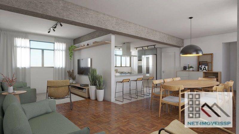 Apartamento à venda com 2 quartos, 129m² - Foto 2