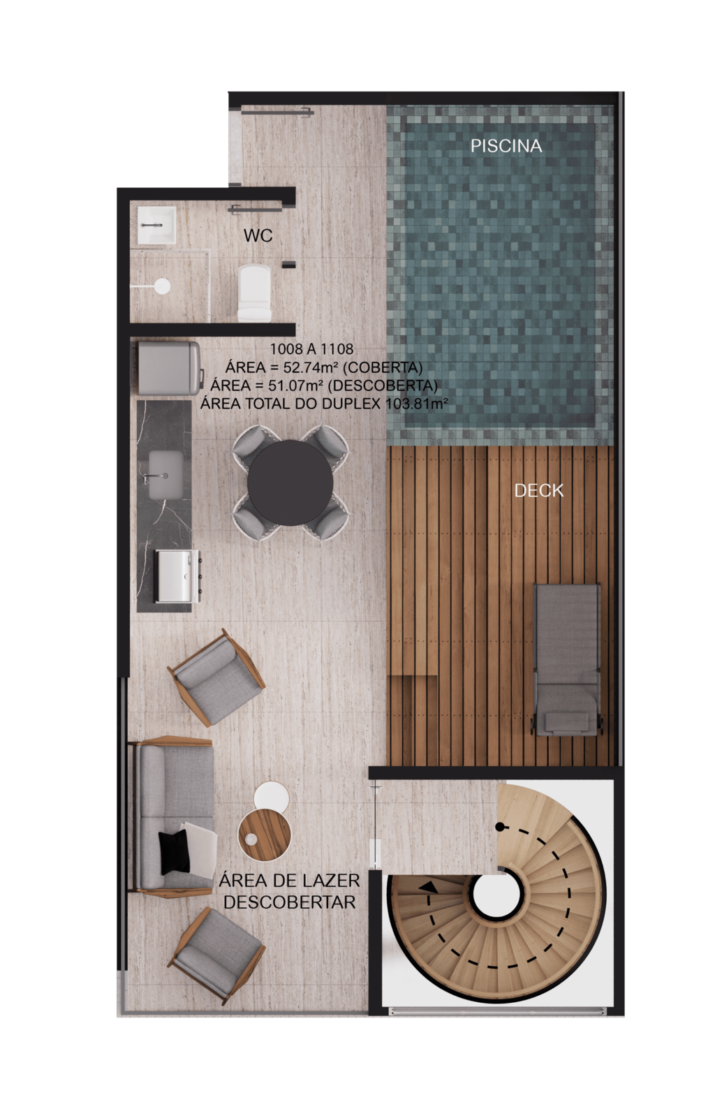 Apartamento à venda com 2 quartos, 11417m² - Foto 45