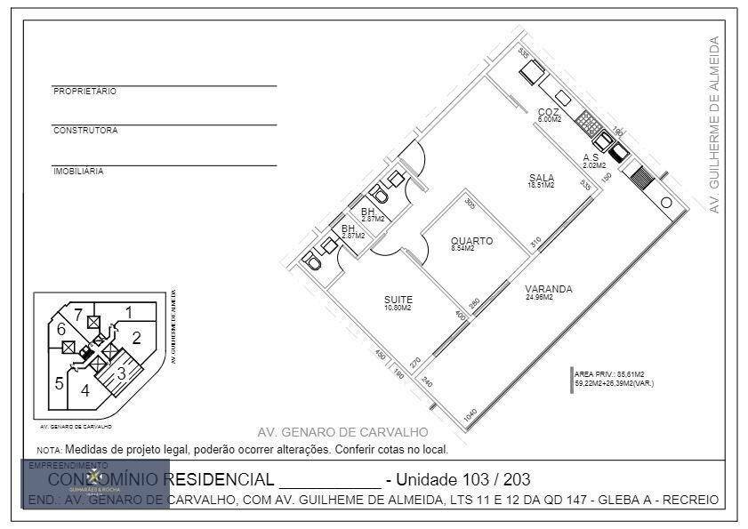 Apartamento à venda com 3 quartos, 97m² - Foto 7