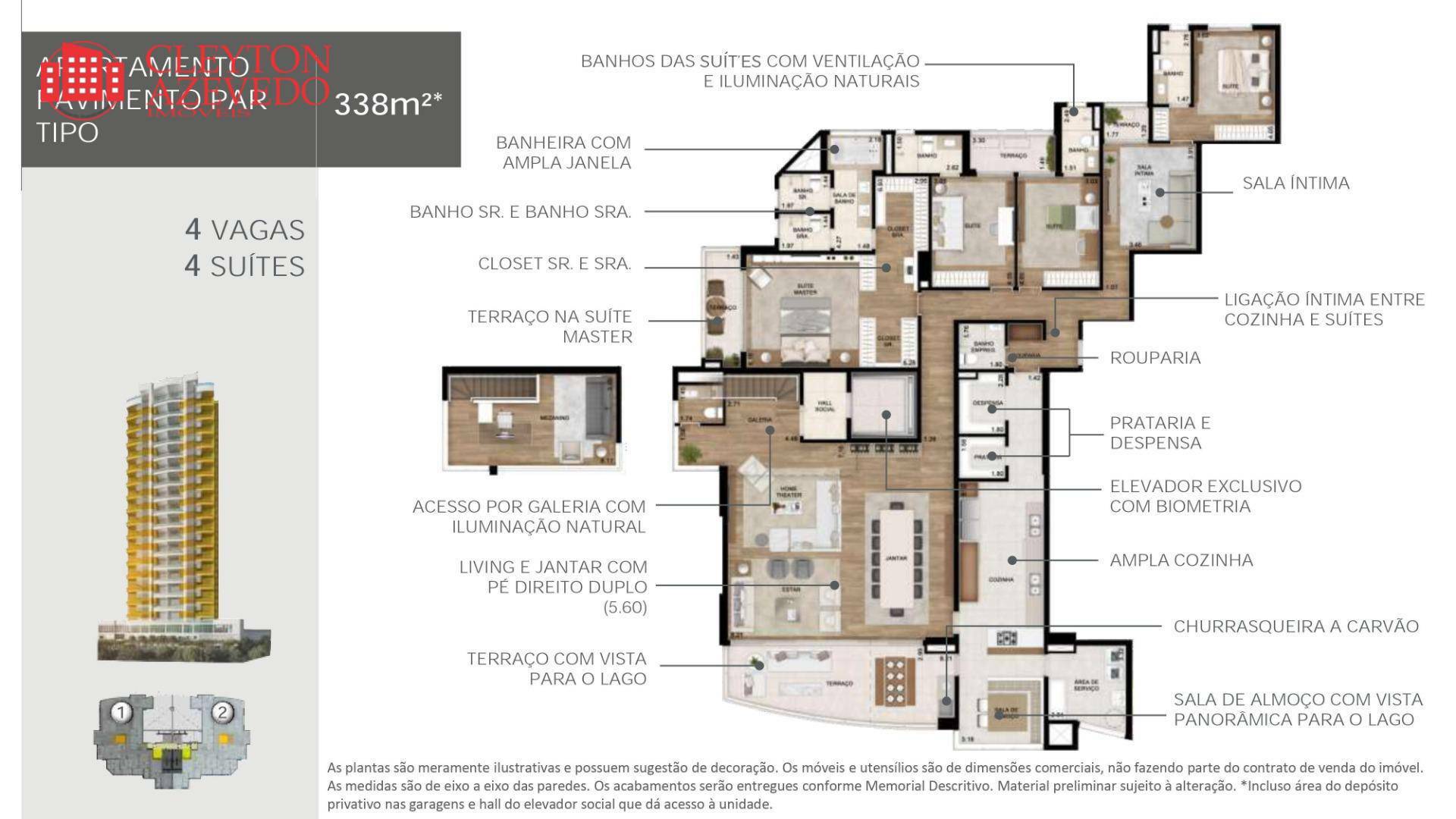 Apartamento à venda com 4 quartos, 336m² - Foto 60