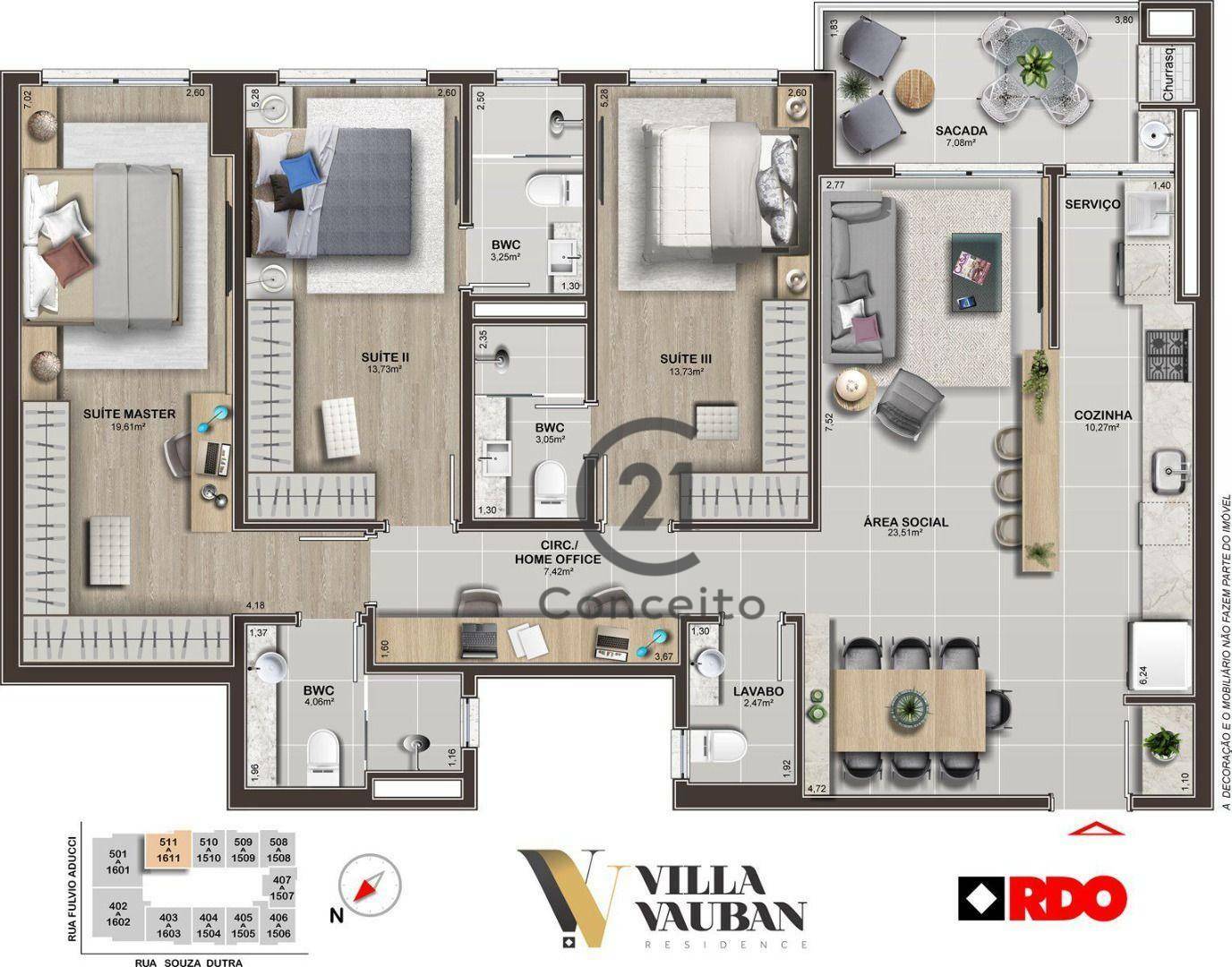 Apartamento à venda com 3 quartos, 159m² - Foto 26