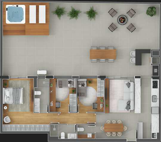 Apartamento à venda com 2 quartos, 89m² - Foto 33