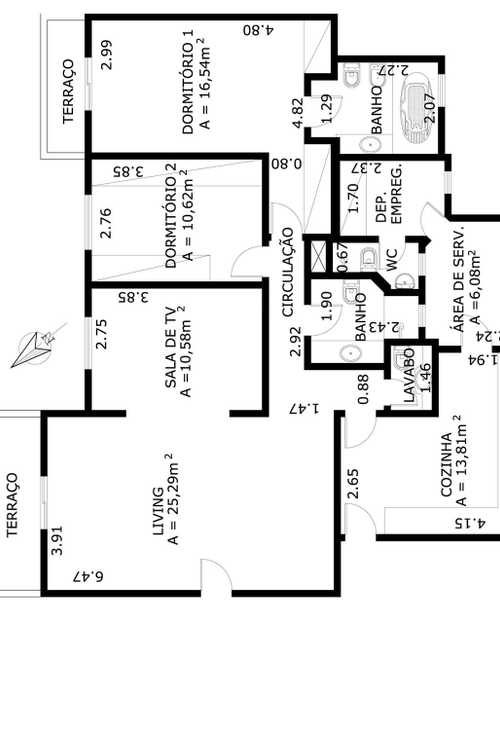 Apartamento à venda com 3 quartos, 131m² - Foto 4