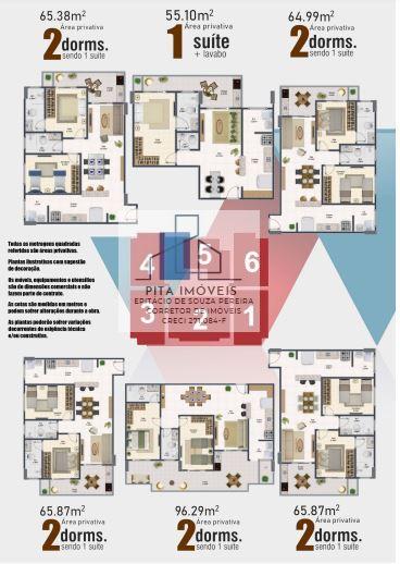 Apartamento à venda com 2 quartos, 96m² - Foto 9