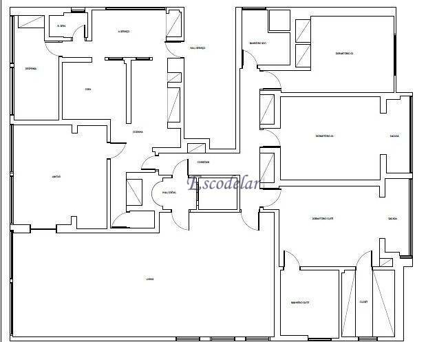 Apartamento à venda com 3 quartos, 289m² - Foto 8