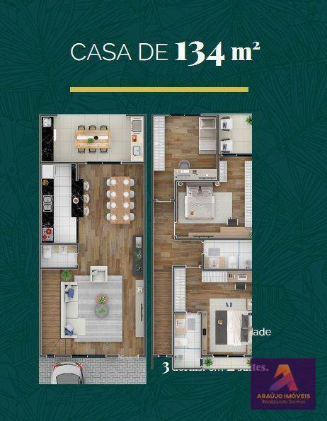 Casa de Condomínio à venda com 3 quartos, 134m² - Foto 6