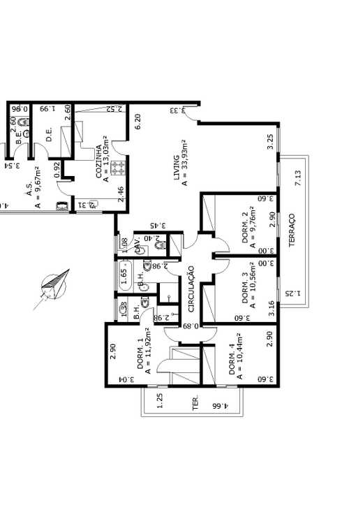 Apartamento à venda com 4 quartos, 142m² - Foto 4