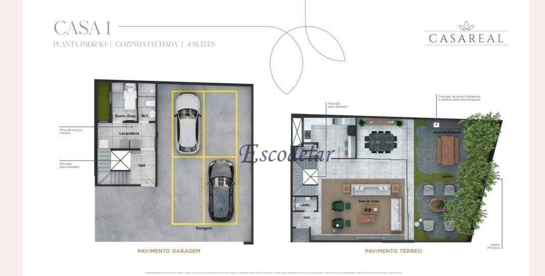 Casa de Condomínio à venda com 4 quartos, 548m² - Foto 11