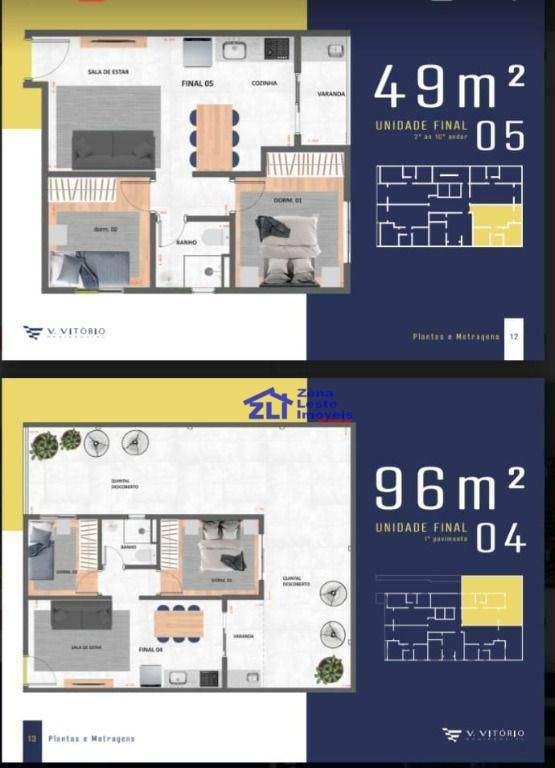 Apartamento à venda com 2 quartos, 50m² - Foto 7